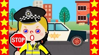 Мультики Для Детей. Патрулируем Дорогу С Полицейским. Мультфильмы Про Полицию. Полицейские Машины.