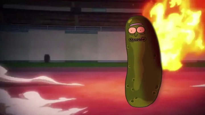 Deku vs Pickle Rick Meme