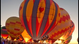 Balloon Fiesta 2023 - Evening Glow!