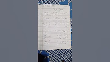 find an anti derivative (or integral) of the following functions by the method of inspection #cbse