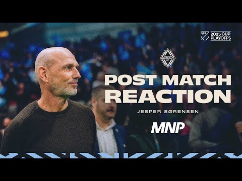Jesper Sørensen's Post-Victory Reaction 🎙️ | VAN 3-0 DAL | Presented by MNP