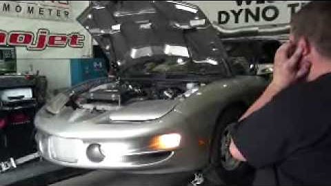 2001 Pontiac Trans Am WS6 Dyno Run 2