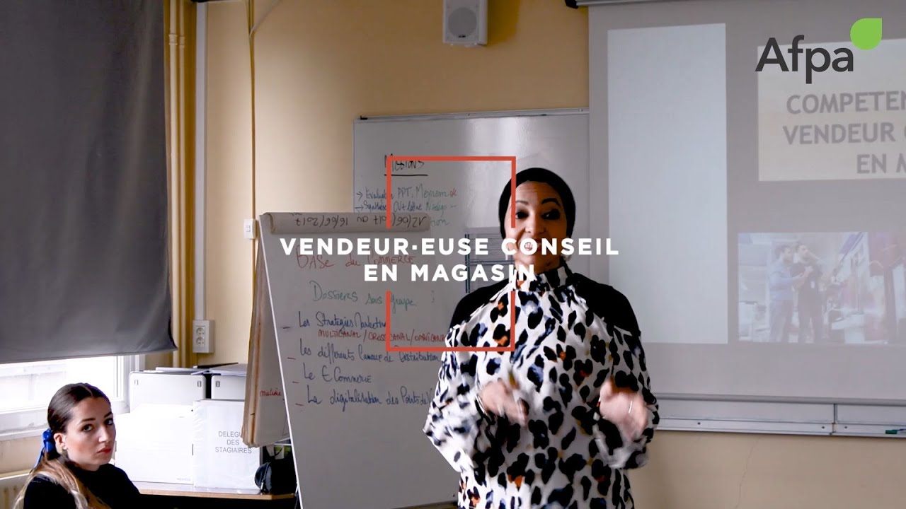 Formation Vendeur Euse Conseil En Magasin A L Afpa Youtube