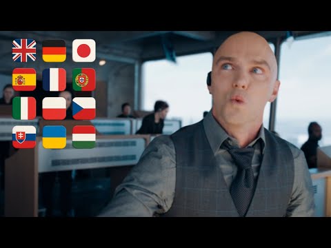 ONE A!!! Superman in Multiple Languages