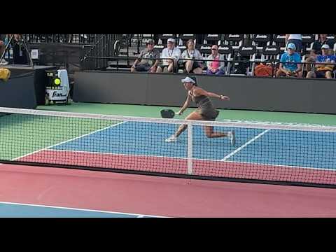 Another Point from PRO Women's Singles Semifinal match