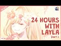 【24H stream】24 Hours With Layla Part 1【NIJISANJI ID | Layla Alstroemeria】