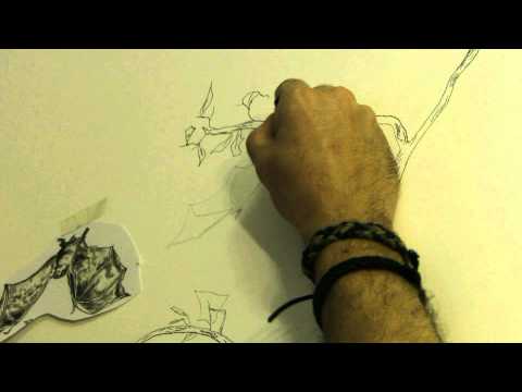 Speed drawing - La stanza "Diversa" - parte I (tim...