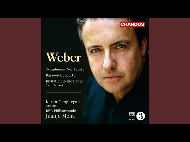 Weber - Symphonie n°1:1er mvt : Orch Philh BBC / J.Mena
