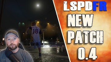 LSPDFR 0.4 NEW PATCH DISCUSSION!!  New Crime System - Character Customization
