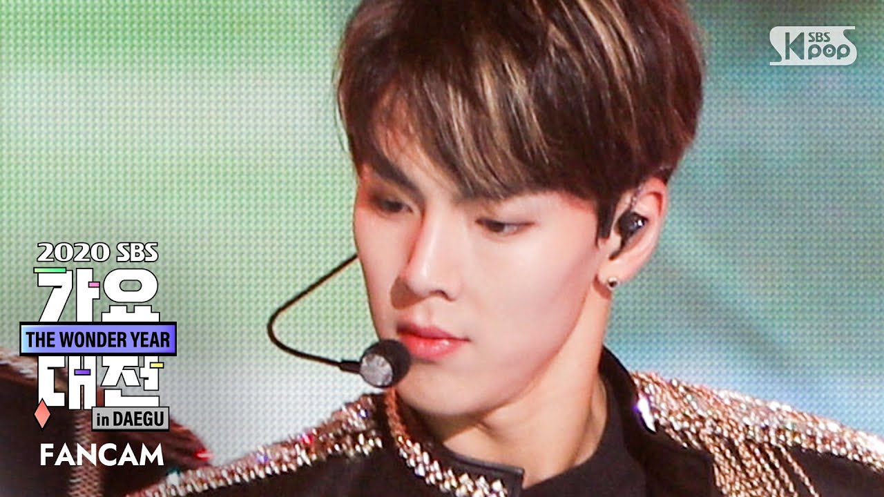 [2020 가요대전] 몬스타엑스 셔누 '무단침입' 페이스캠 (MONSTA X SHOWNU 'Trespass' FaceCam)│@2020 SBS Music Awards