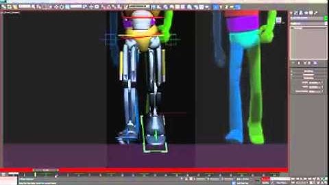 Basic Walk Cycle in 3DS Max   Video Tutorial 2 clip15