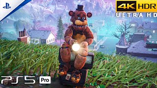 Fortnite (PS5 Pro) 4K 120FPS HDR Gameplay | Freddy Fazbear (Five Nights at Freddy's) screenshot 5