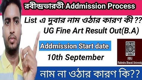 RABINDRA BHARATI UNIVERSITY Theoretical Test Fine Arts Results/RBU Fine Arts Results/RABINDRA BHARAT