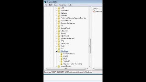 Delete Windows 7 Explorer Search History