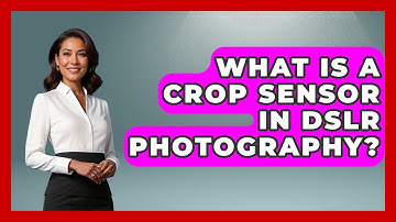 What Is A Crop Sensor In DSLR Photography? - Image Review Studio