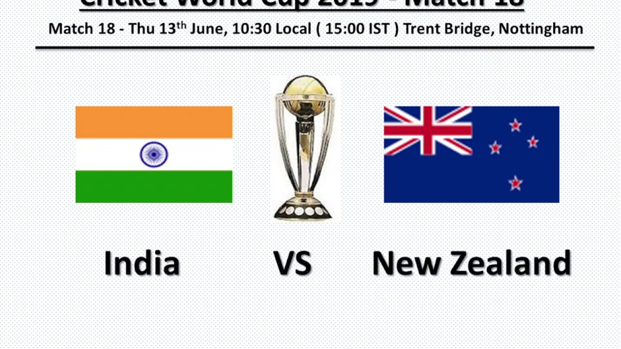 India VS New Zealand Match Prediction ICC World Cup 2019 - YouTube