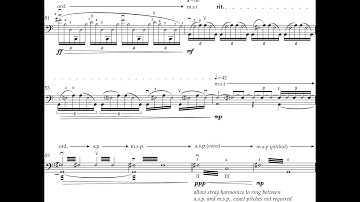 Ng Yu Hng - Sonata for Cello (2022) [Score-Video]
