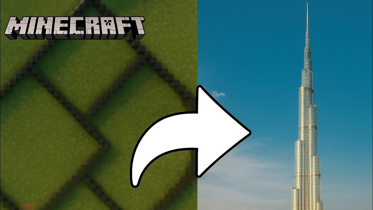 Making World Largest Building In Minecraft #minecraft #gaming # ...