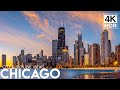 Chicago in 4K Ultra HD HDR 60 FPS | City &amp; Skyline Views