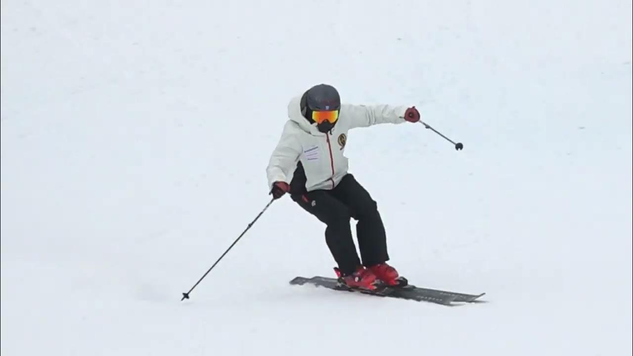 Bang Jeongmun Combination Turns Skiing SBAK Championship 2023