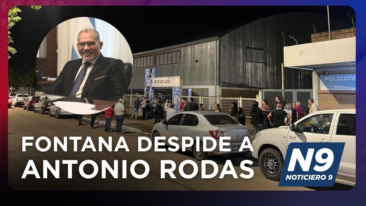 FONTANA DESPIDE A ANTONIO RODAS