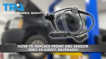 How to Replace Front ABS Sensor 2007-14 Chevy Silverado