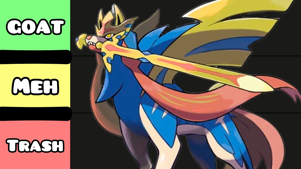 Ranking EVERY Gen 8 Pokémon on a Tier List - YouTube