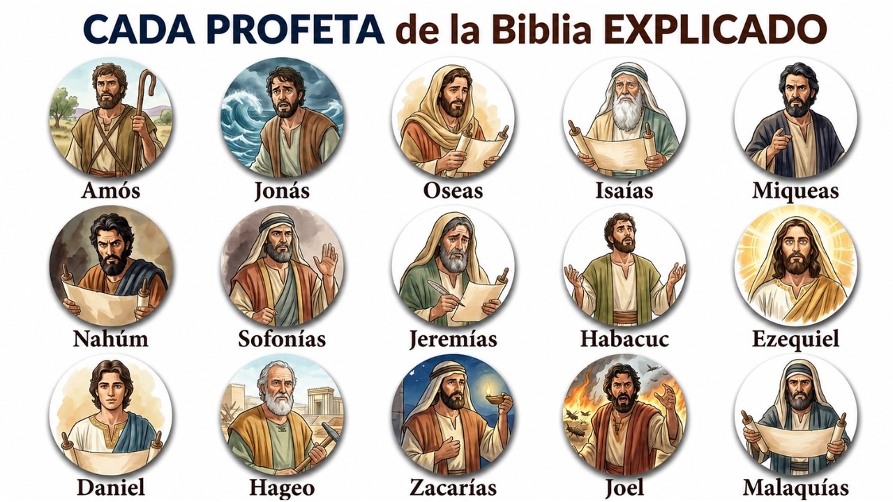 Cada Profeta de la Biblia Explicado en 33 Minutos