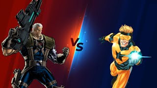 MUGEN Fight - Cable vs. Booster Gold