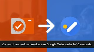 TaskCam to Google Tasks Integration - To-dos screenshot 1
