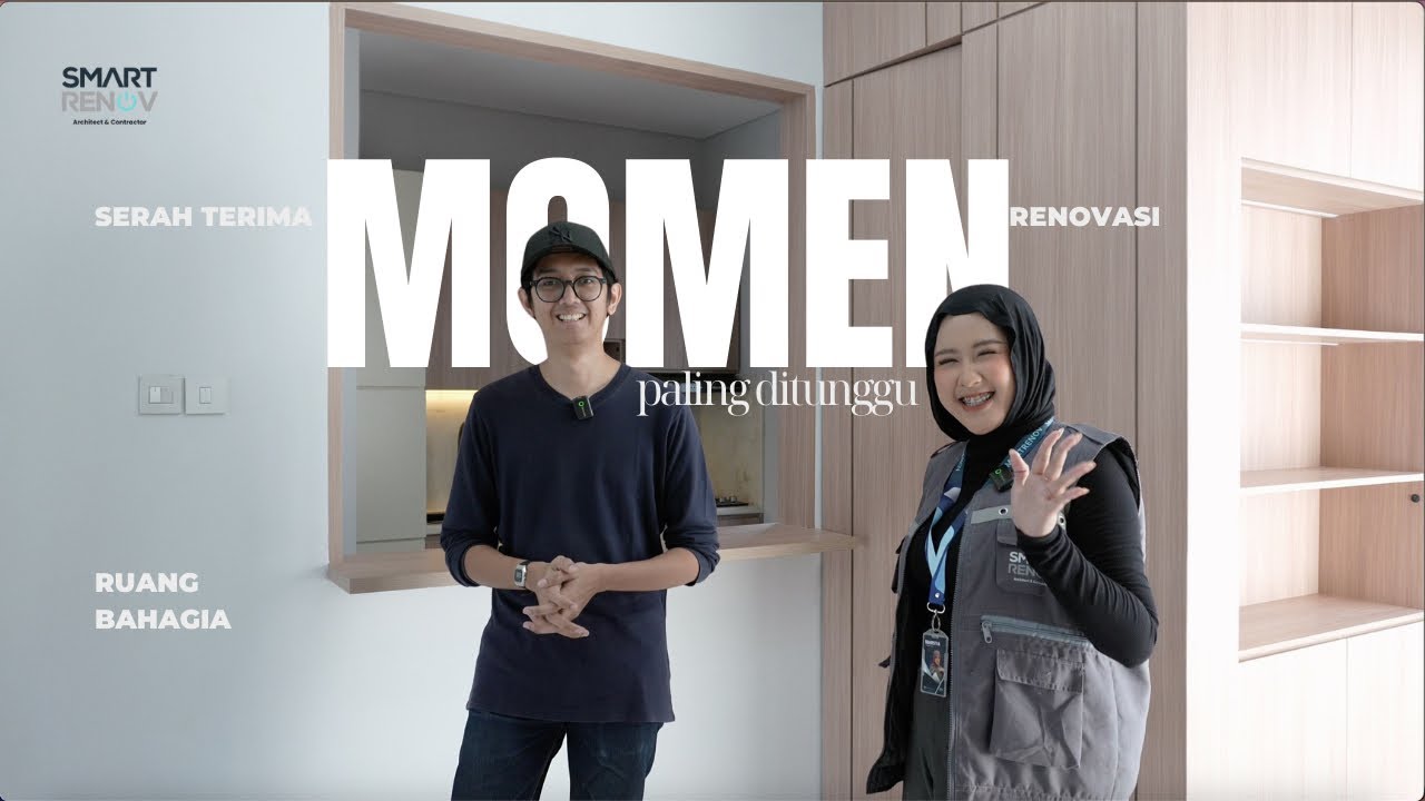 Akhirnya serah terima rumah baru dari Smartrenov✨