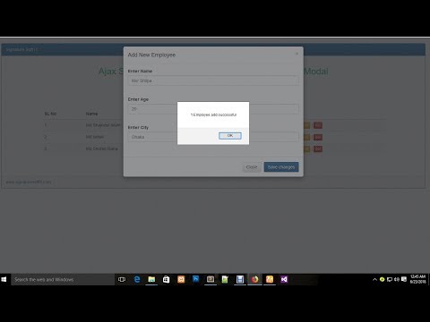 Ajax Insert Save View Edit Update Delete With Bootstrap Modal & Popover 1