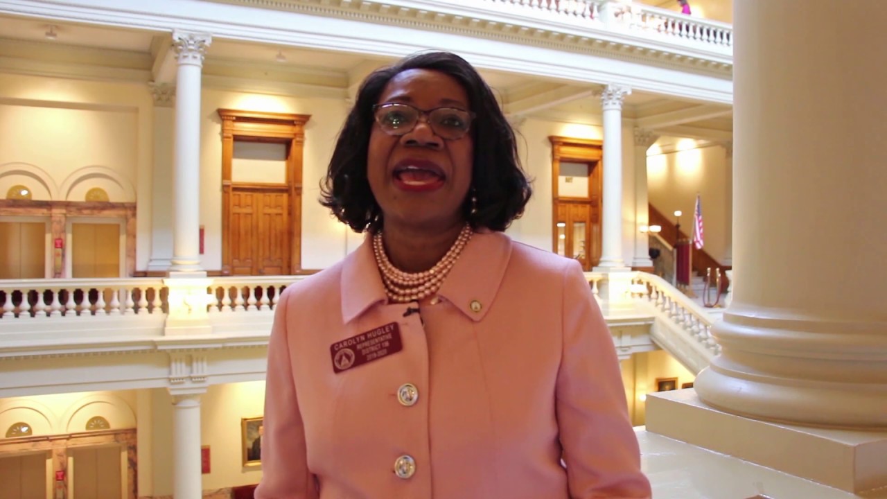 Georgia House of Representative Carolyn Hugley shows support for National Crime Victims’ Rights Week