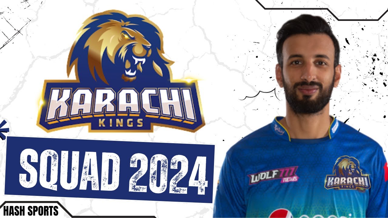 Karachi Kings squad for PSL 2024 | Pakistan Super League 2024 | Karachi ...