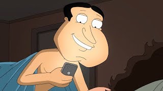 Quagmire discovers a Swipe App