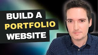 Build a STUNNING Portfolio Site in 20 minutes!
