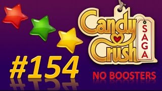 Candy Crush Saga! level 154 - 3 stars - no boosters