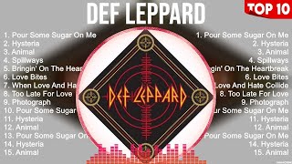 Def Leppard Greatest Hits Full Album ▶️ Full Album ▶️ Top 10 Hits of All Time