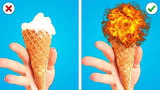 Hot VS Cold Pranks! Girl on FIRE VS ICY Girl