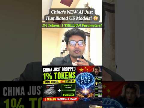 China’s NEW AI Just Humiliated US Models? 😳 1% Tokens, 1 TRILLION Parameters!