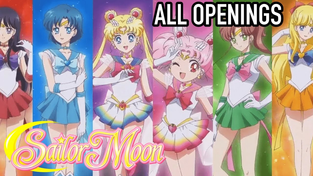(READ DESC) Sailor Moon - All Openings (Original and Crystal)