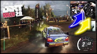 Subaru Impreza WRC GDB Wet and Dry Poland  / Thrustmaster T300RS DiRT Rally 2.0 screenshot 1