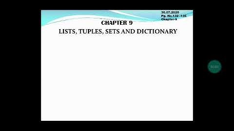 XII - Computer science Chapter - 9 ( part - 1 )