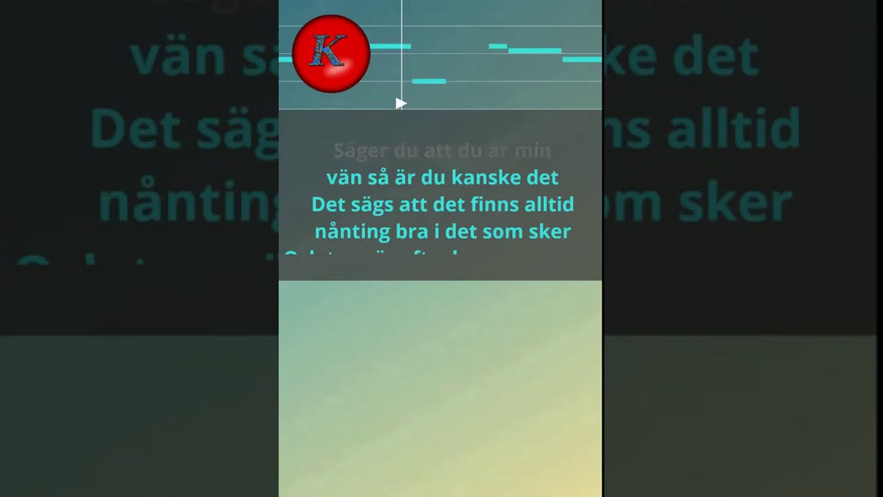 Björn Afzelius- Tusen Bitar. Karaoke