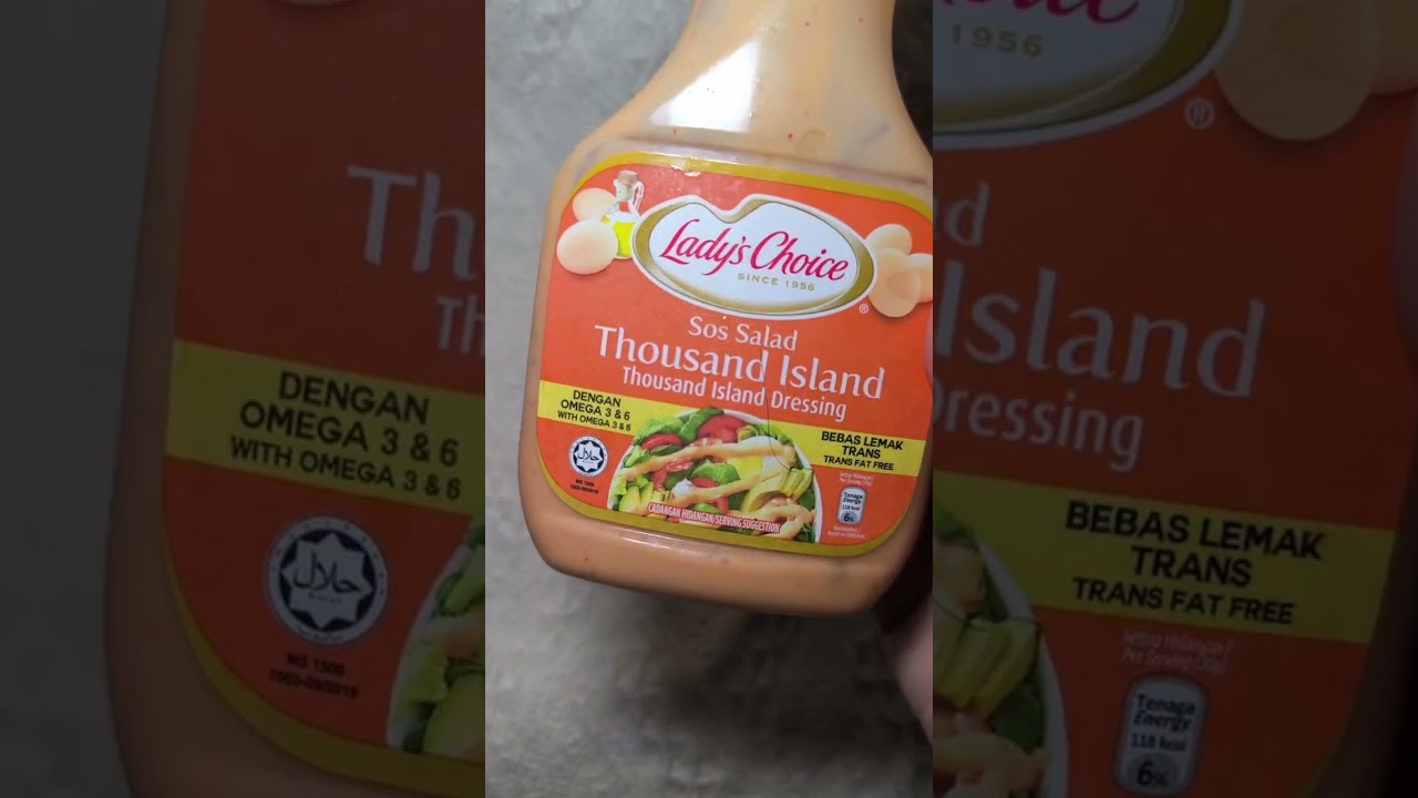 Lady's Choice Thousand Island Dressing. Recommended! - YouTube
