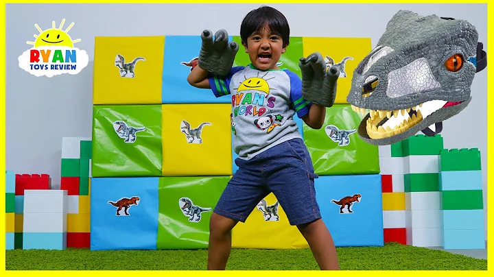 Giant Smash Surprise Jurassic World Dinosaurs Toys!!!