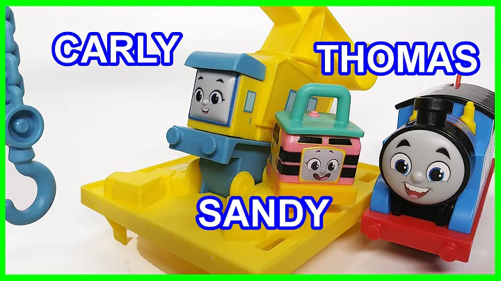 Trackmaster motorized Drop off & pick up Sandy! set