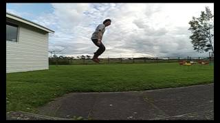 Yi action camera - slow motion jump test