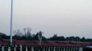 20081226天安门升旗仪式
