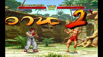 Mugen : Ryu (SF1) Vs Joe Higashi (KOF) (My Battle)